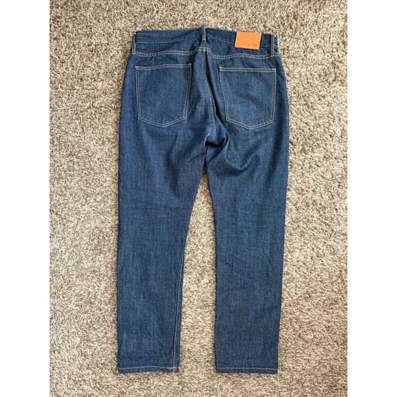 Taylor Stitch Men’s Jeans Size 33x29 Slim Straight Medium Wash Organic Cotton - Picture 5 of 8